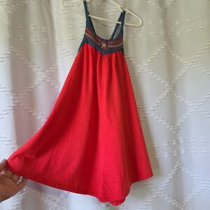 Roxy Girl Dress/Tunic with Embroider Detail - Girl's Size 6